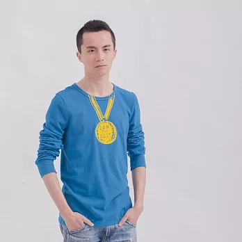 The best 蜜桃棉 長袖 男TL海藍