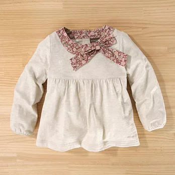 百事特童裝e店【minihope】結紗氣質抽皺上衣120米