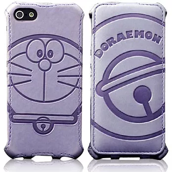 OneMagic iPhone5 哆啦a夢 下掀壓印皮套