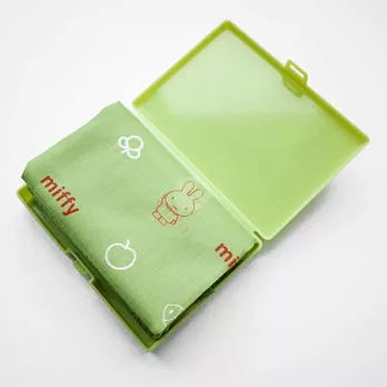 米菲兔Miffy 購物袋附收納盒綠色