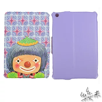 【Agex】幾米我不是完美小孩系列iPad Mini 掀蓋式皮套-完美小丑 JM001