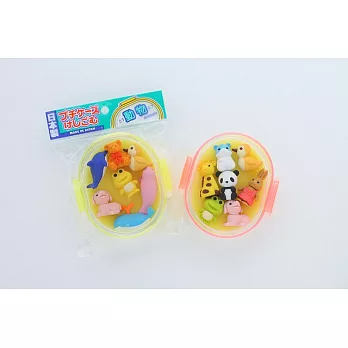 【iwako】NO PVC 環保造型橡皮擦 大盒裝(動物組合)