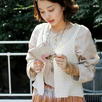 【韓國人氣品牌 Happymori】※Mori girl`s Diary※ 側開手機皮套 可適用APPLE IPhone5