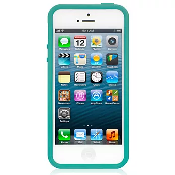 LUXA2 ACE 彩色 iPhone5保護框(綠)
