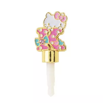 SANRIO HELLO KITTY 專屬密碼系列字母耳機孔栓K