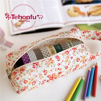 手本風紙膠收納袋-小花園--薔薇