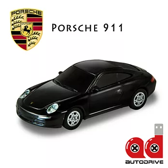 經典超跑造型隨身碟—Porsche 911(黑-8G)