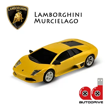 經典跑車隨身碟—Lamborghini Murcielago(黃-8G)