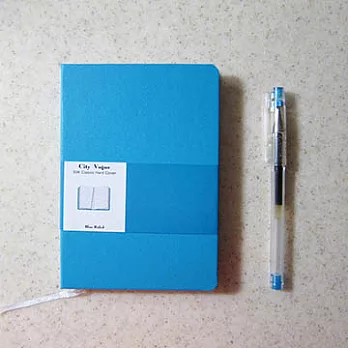 【年度經典 納紋系列】50K 都會時尚橫線筆記藍