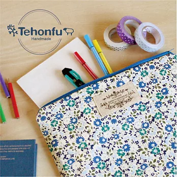 手本風Multi收納袋L-小花園--波斯菊