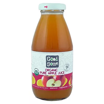 【GoodSome 好東西】美國原裝進口有機蘋果汁296ml*24入
