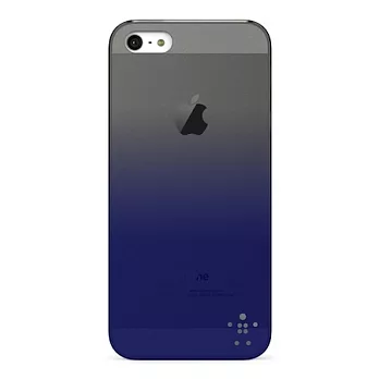 Belkin iPhone 5 漸層 半透明 保護殼藍/灰