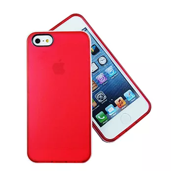 【BIEN】iPhone 5 簡約大白邊框保護殼 (紅)