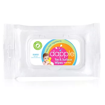 dapple 天然玩具清潔濕巾 - 20張