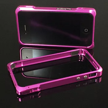 iPhone 4/4s 金屬邊框 尊爵型甜心粉