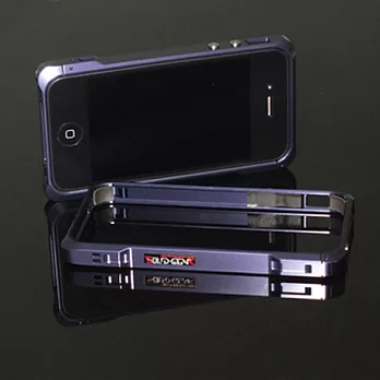 iPhone 4/4s 金屬邊框　尊爵型經典紫