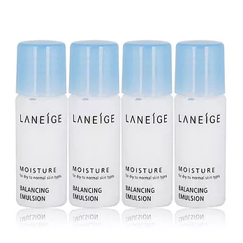 LANEIGE 蘭芝 水酷激活保濕導入液-水潤型(5ml)x4