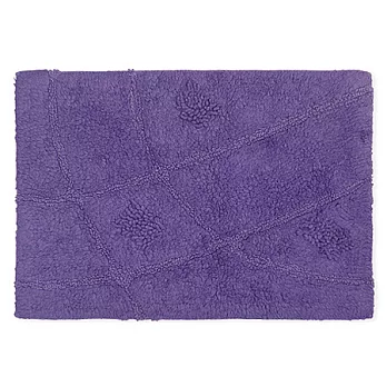 巴洛克純棉止滑踏墊-薰衣紫