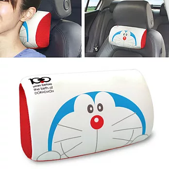 哆啦A夢《誕生前100年。限量版》座椅頸靠枕(台灣製)