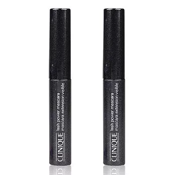 CLINIQUE 倩碧 魔法纖長睫毛膏(1.5ml)x2