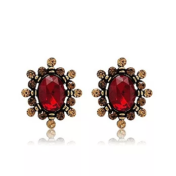 Enya★水鑽寶石耳環