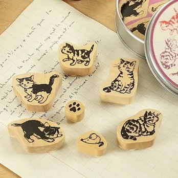 KODOMO NO KAO Cat Collection 貓咪印章組