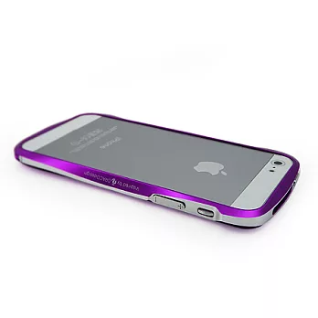 Draco 5 航太鋁合金邊框保護殼iPhone5專用璀燦紫