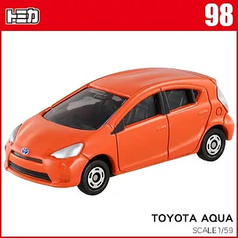 【TOMICA】多美小汽車NO.098TOYOTA AQUA