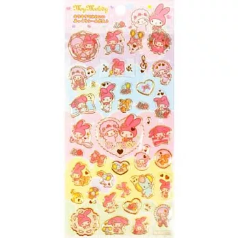 SANRIO 美樂蒂金邊貼紙