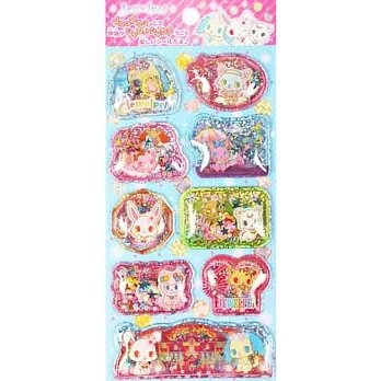 SANRIO 寶石寵物半立體雷射貼紙