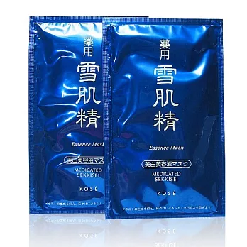 KOSE 高絲 雪肌精精華面膜(24ml)x2