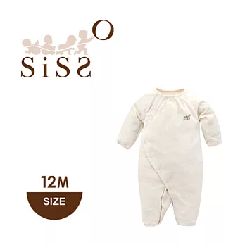 【SISSO有機棉】 兩用式毛巾布兔裝12M有機棉原色