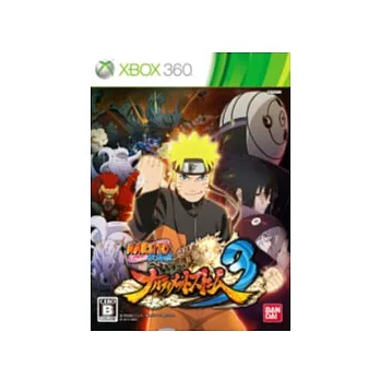 X360 火影忍者疾風傳 終級風暴3 - 日文版