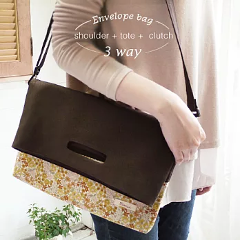 Blómur 春之物語．3WAY可拆式信封肩背包(YW)