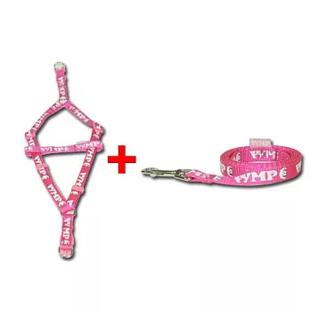 WMP旺寶胸背組-粉紅色LL