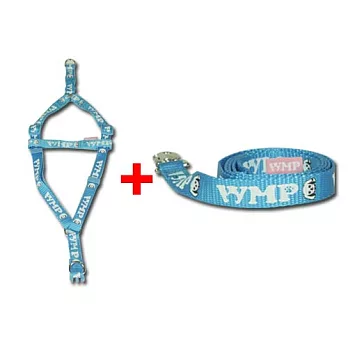 WMP旺寶胸背組-藍色MM