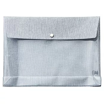 [MUJI 無印良品]TPU透明收納袋/A5.藍