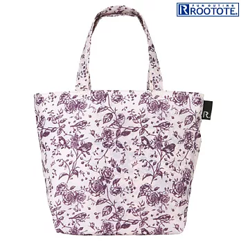 日本ROOTOTE可愛印花保冷保溫迷你提袋-鳥與花(760201)