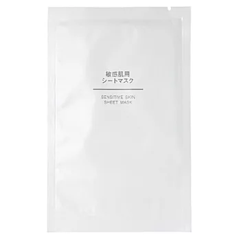[MUJI 無印良品]MUJI敏感肌面膜/5入