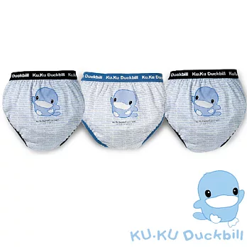 【KU.KU酷咕鴨】淘氣男童內褲-3入(18m~9years)　85三色隨機