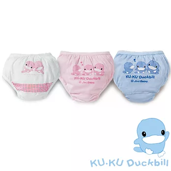 【KU.KU酷咕鴨】淘氣女童內褲-3入(18m~9years)85三色隨機