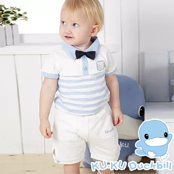 【KU.KU酷咕鴨】優雅小紳士套裝(1A/2A/3A)80藍