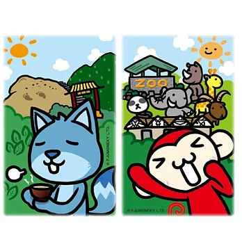 【輔大猴】悠遊卡卡貼_動物園(2入)