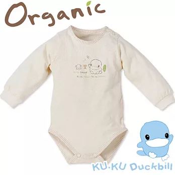 【KU.KU酷咕鴨】春夏有機純棉連身衣(03/06/1A)　60FREE