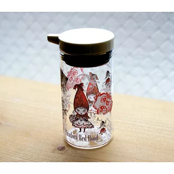 Shinzi Katoh 耐熱彩繪玻璃醬汁瓶(100ml)-潘朵拉小紅帽