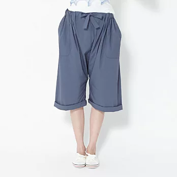 ＊so that’s me ＊Robin 綁帶農夫褲/灰藍FREE灰藍