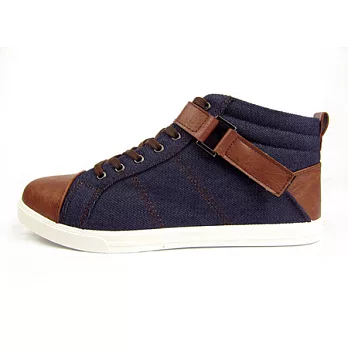 [富發牌]SP29-04D牛仔布面休閒鞋26藍色