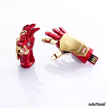 InfoThink鋼鐵人3造型隨身碟 - 左手盔甲 8GB