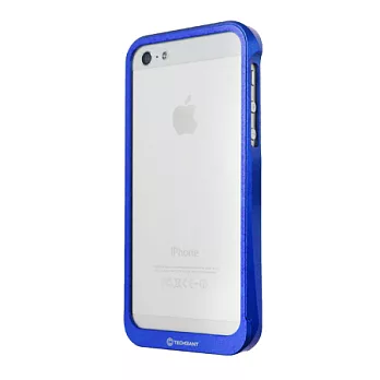 Techgiant a-CASE iPhone 5 鋁合金邊框 保護框 免螺絲藍色