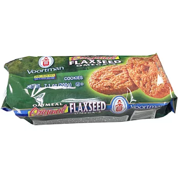 《Voortman》沃特曼亞麻仁燕麥軟餅-原味(200g)
